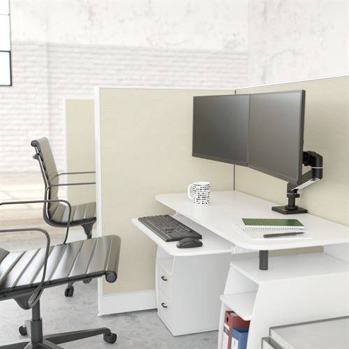 Ergotron 45-684-292 Uchwyt stołowy telewizora 68,6 cm (27") z regulowaną wysokością, Uchylny-3