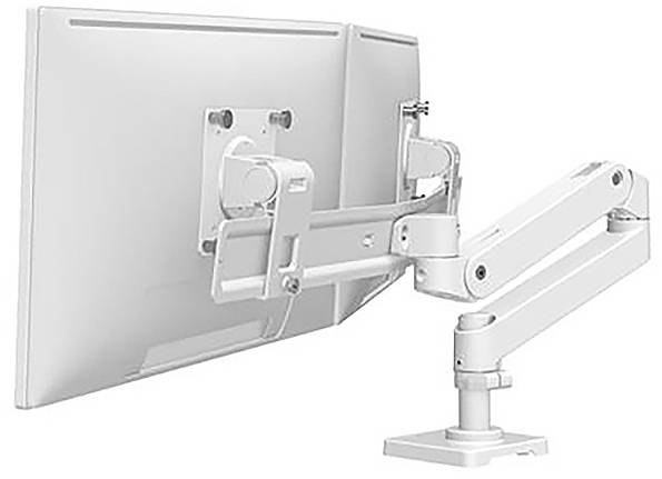 Ergotron Uchwyt do monitora, stołowy 45-684-290 2 Wyświetlacz 68,6 cm (27") biały z regulowaną wysokością, Uchylny-1