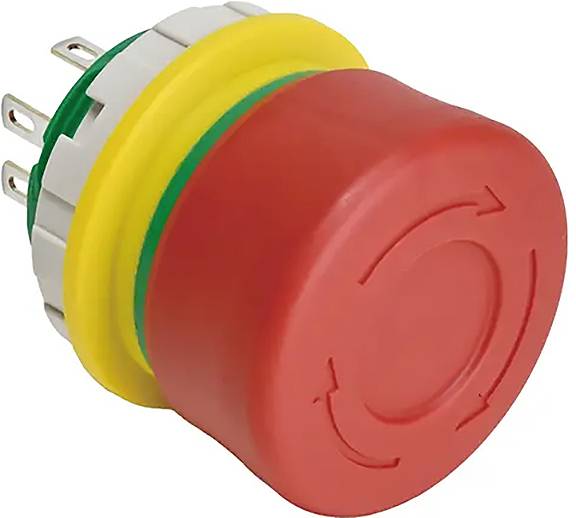 Аварійний вимикач Idec XW1E-BV3SG02TR з коротким корпусом, 250 В, 1 шт.