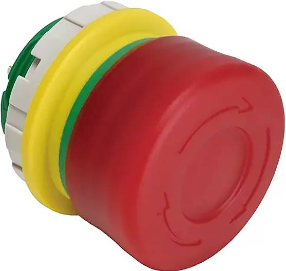 Аварійний вимикач Idec XW1E-LV3SG02Q4R з коротким корпусом, 250 В, 1 шт.