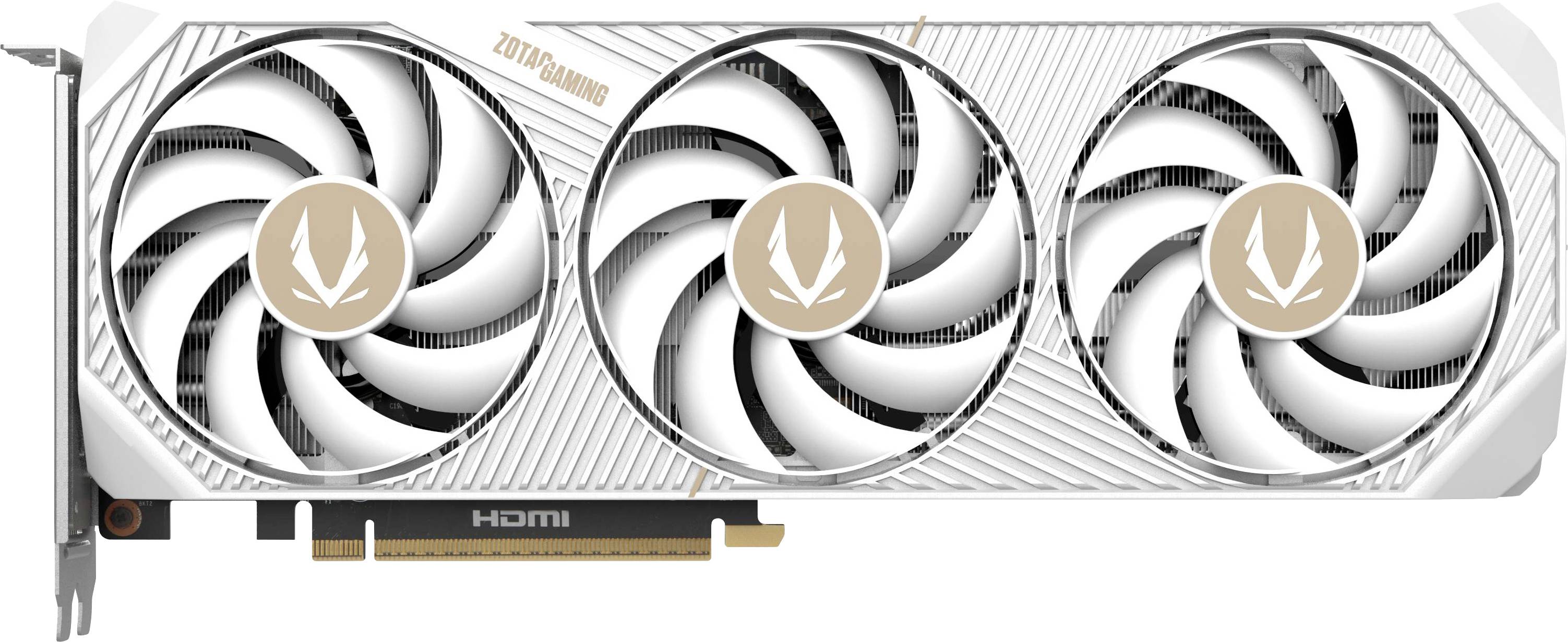 Zotac Karta graficzna Nvidia GeForce RTX 5070 GAMING RTX5070 AMP 12GB WHITE 12 GB GDDR7 RAM HDMI® 2.1, DisplayPort 2.1