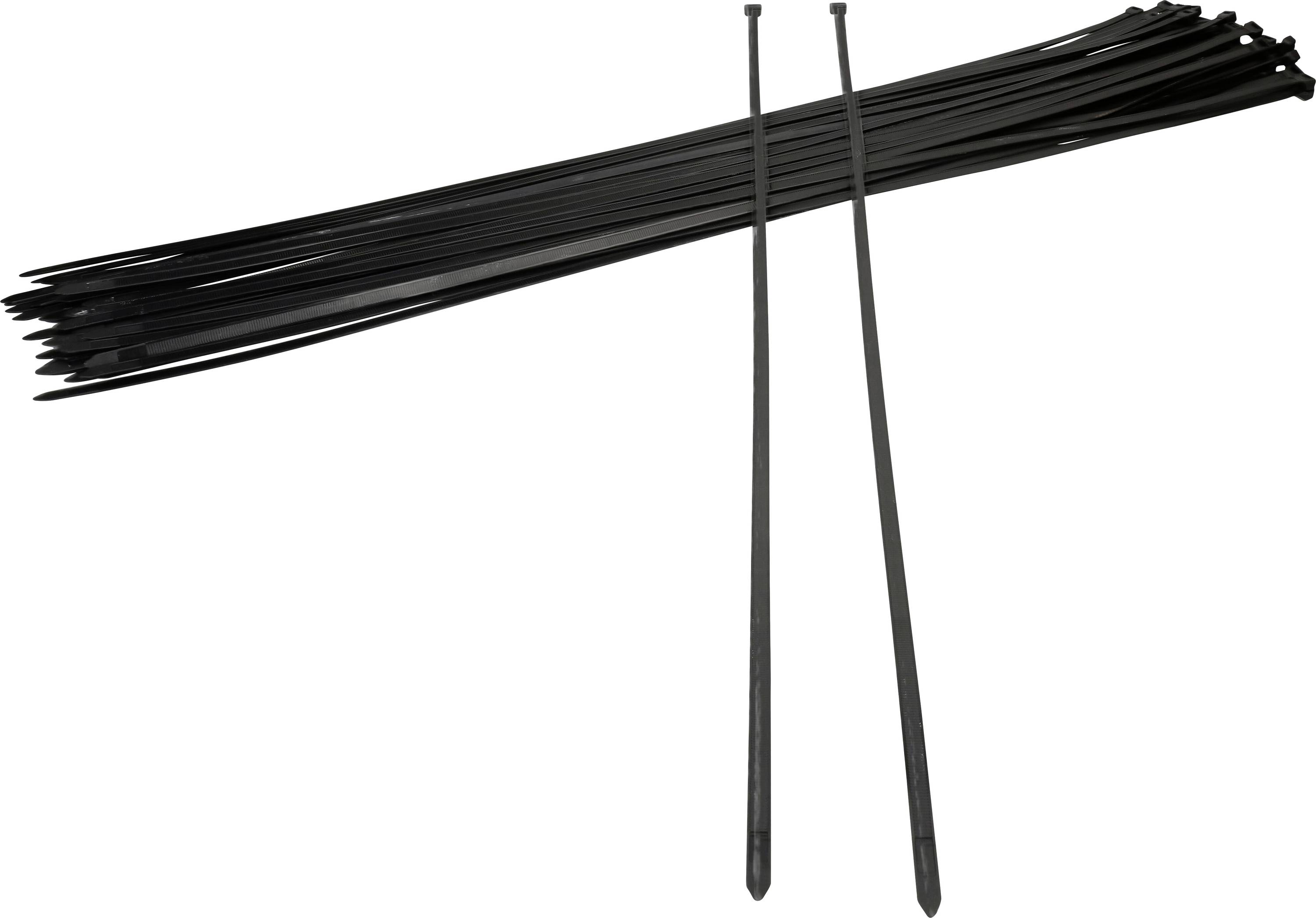 Max Hauri 167691 Opaska kablowa 750 mm 7.6 mm czarny 50 szt.