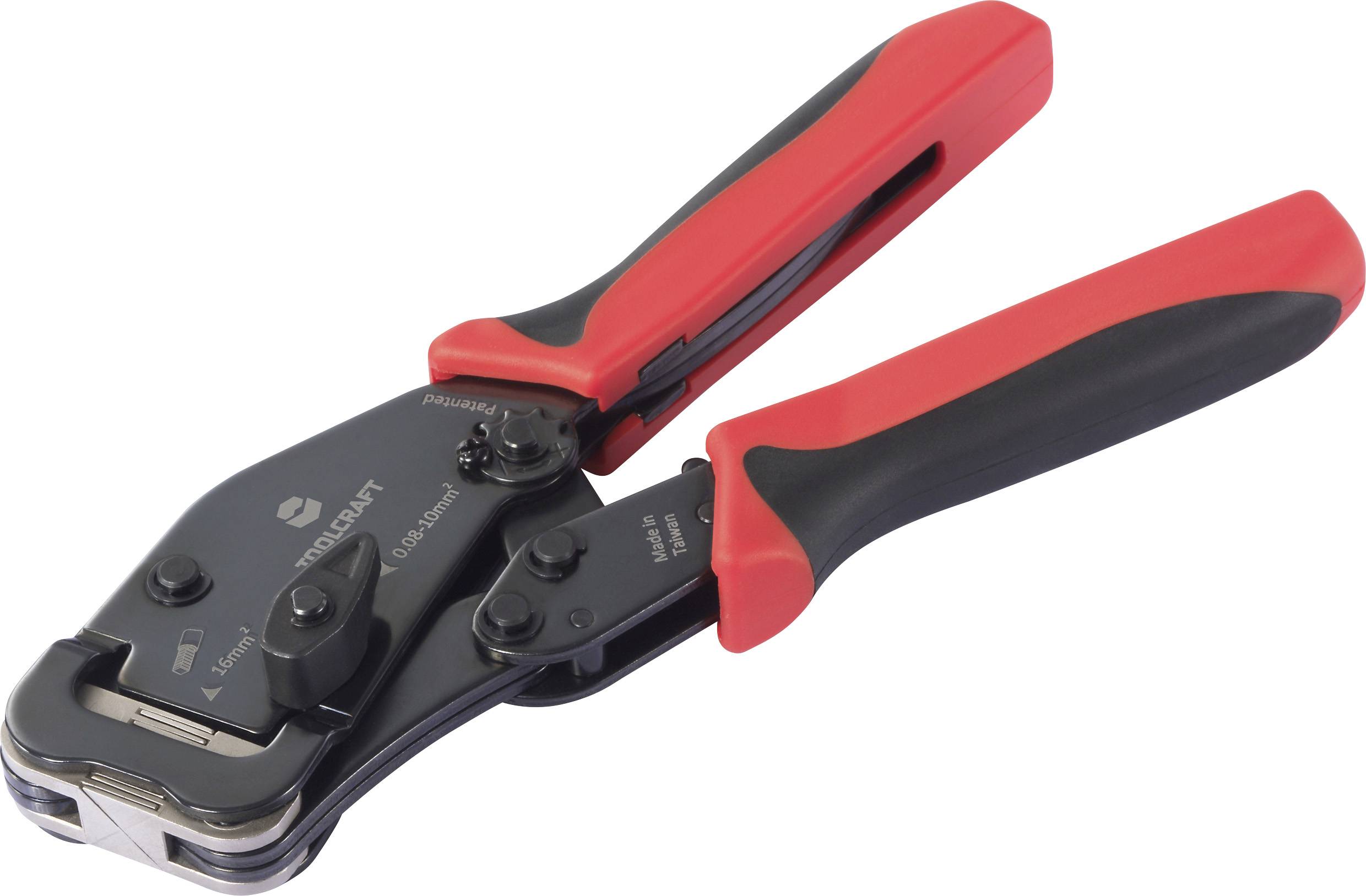 Обтискний інструмент TOOLCRAFT TO-10191291, від 0,08 до 16 мм²
