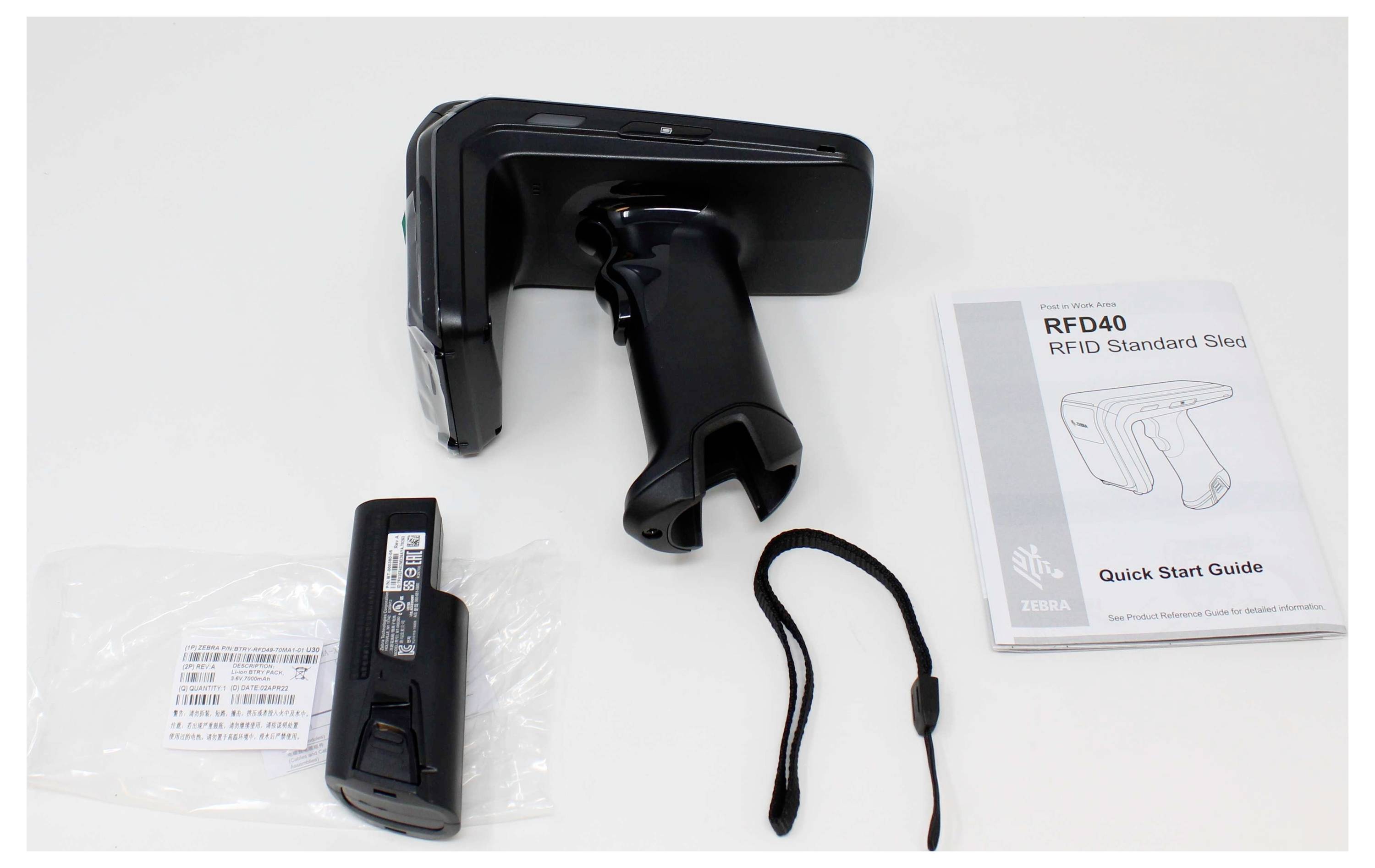 Тримач для UHF RFID-сканера Zebra RFD40, eConnex™, USB-C®