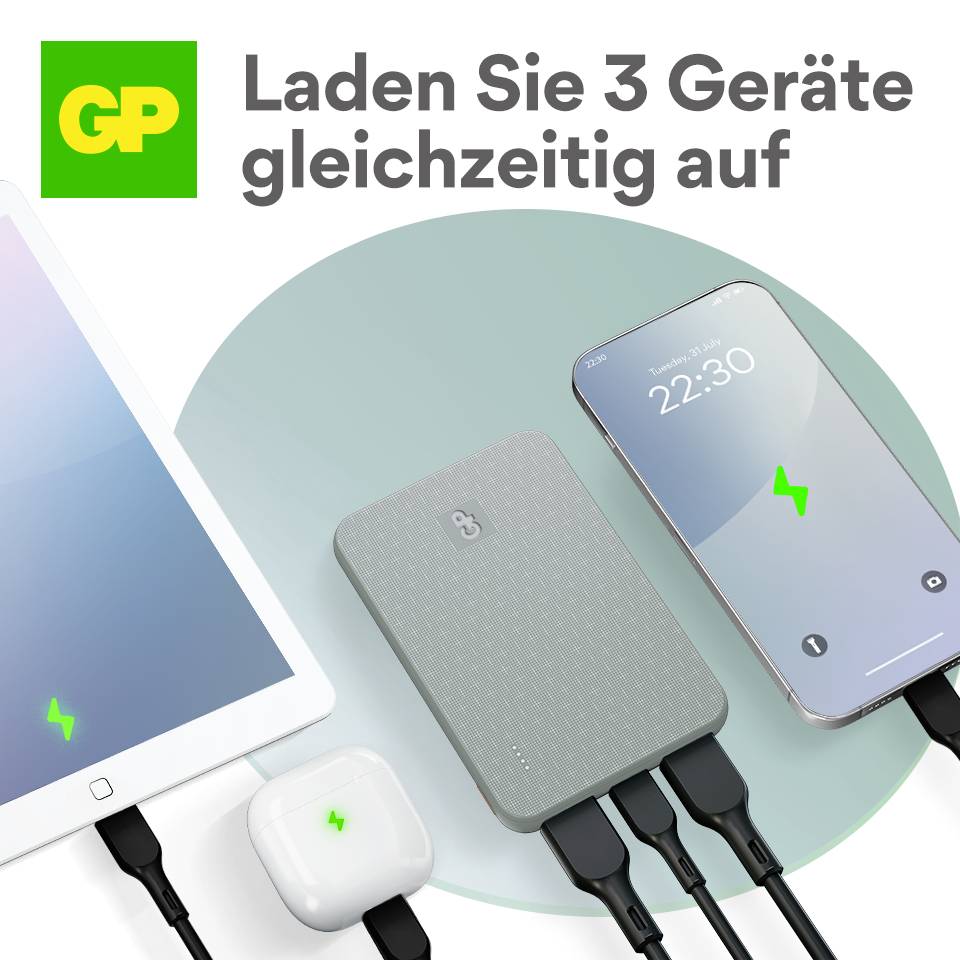 Ładuj jednocześnie 3 urządzenia