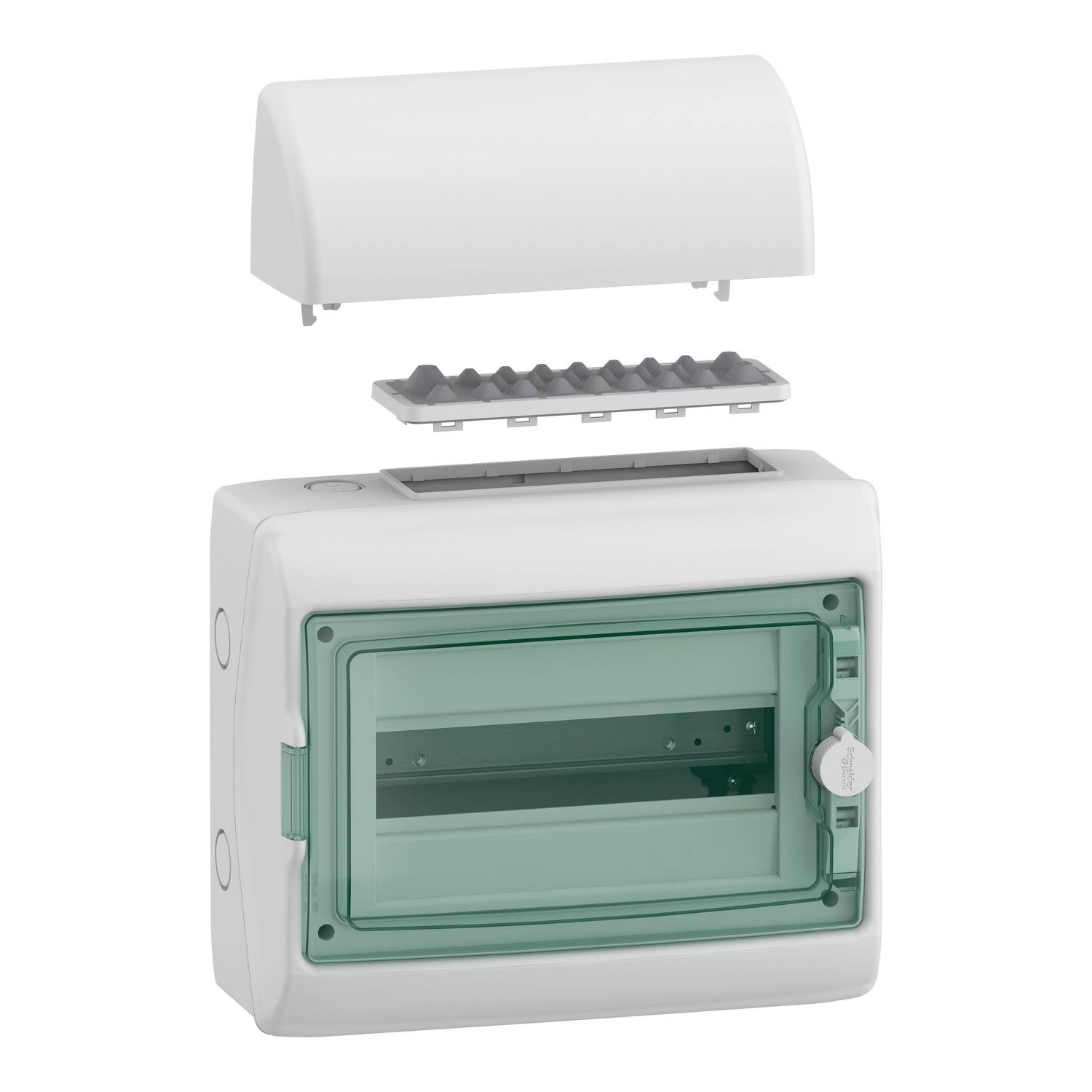 Розподільник Schneider Electric Mureva 13431DE вологостійкий, 340 мм x 378 мм x 164 мм, 1 шт.