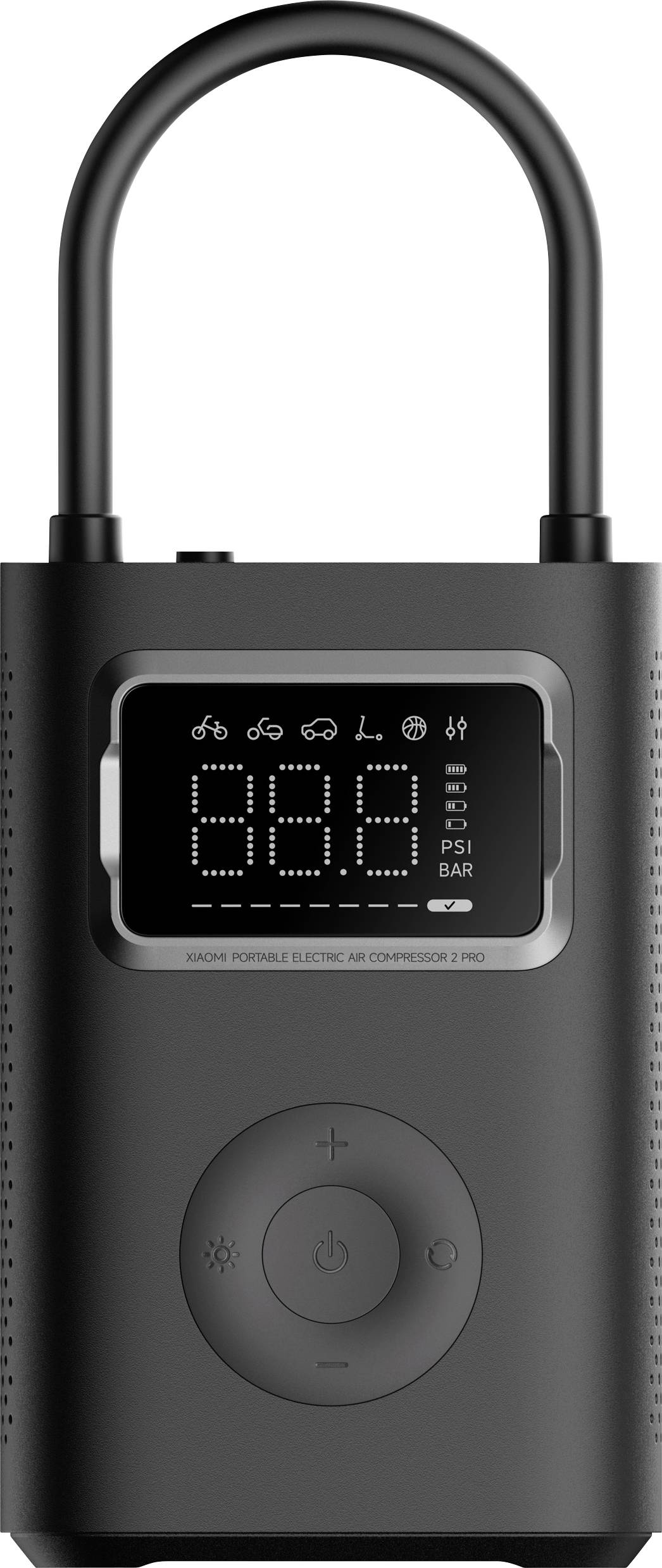 Компресор Xiaomi 58522 MJCQB07PQW з цифровим дисплеєм 10,3 бар, автоматичним вимкненням, з сумкою для перенесення