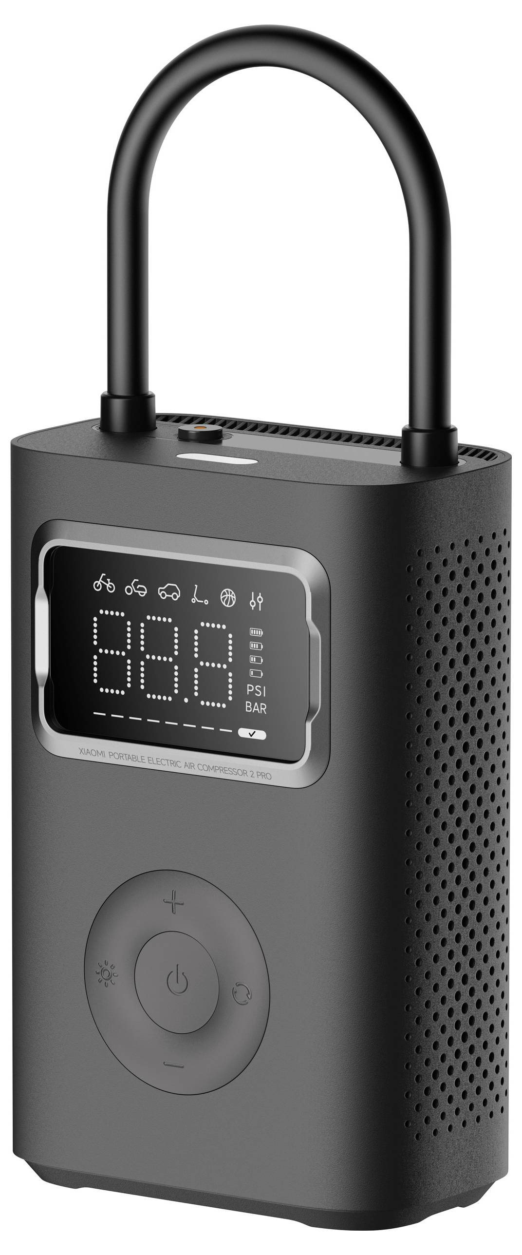 Компресор Xiaomi 58522 MJCQB07PQW з цифровим дисплеєм 10,3 бар, автоматичним вимкненням, з сумкою для перенесення