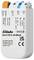 Białe urządzenie elektryczne firmy Eltako, model DL2-TK1L-N-50mA. Złącza wejściowe i wyjściowe na górze, dane techniczne wydrukowane.