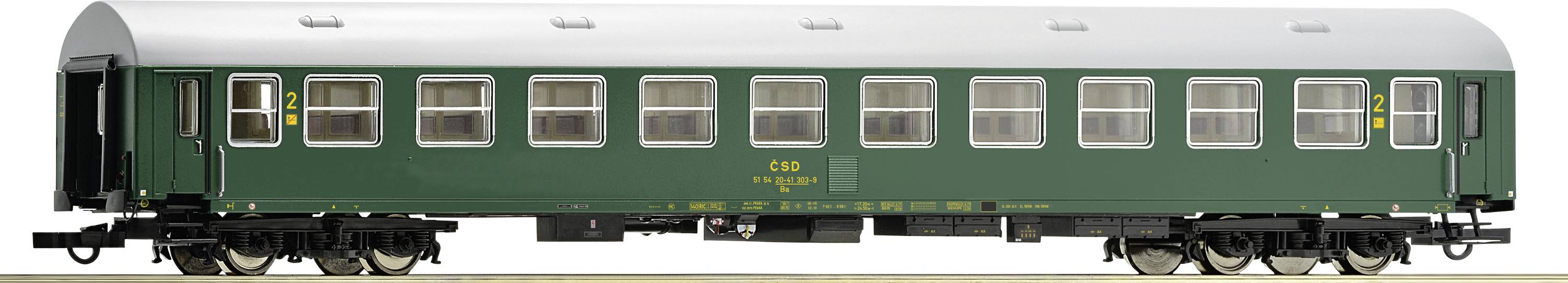 Пасажирський вагон 2-го класу H0 Roco 6200169 CSD