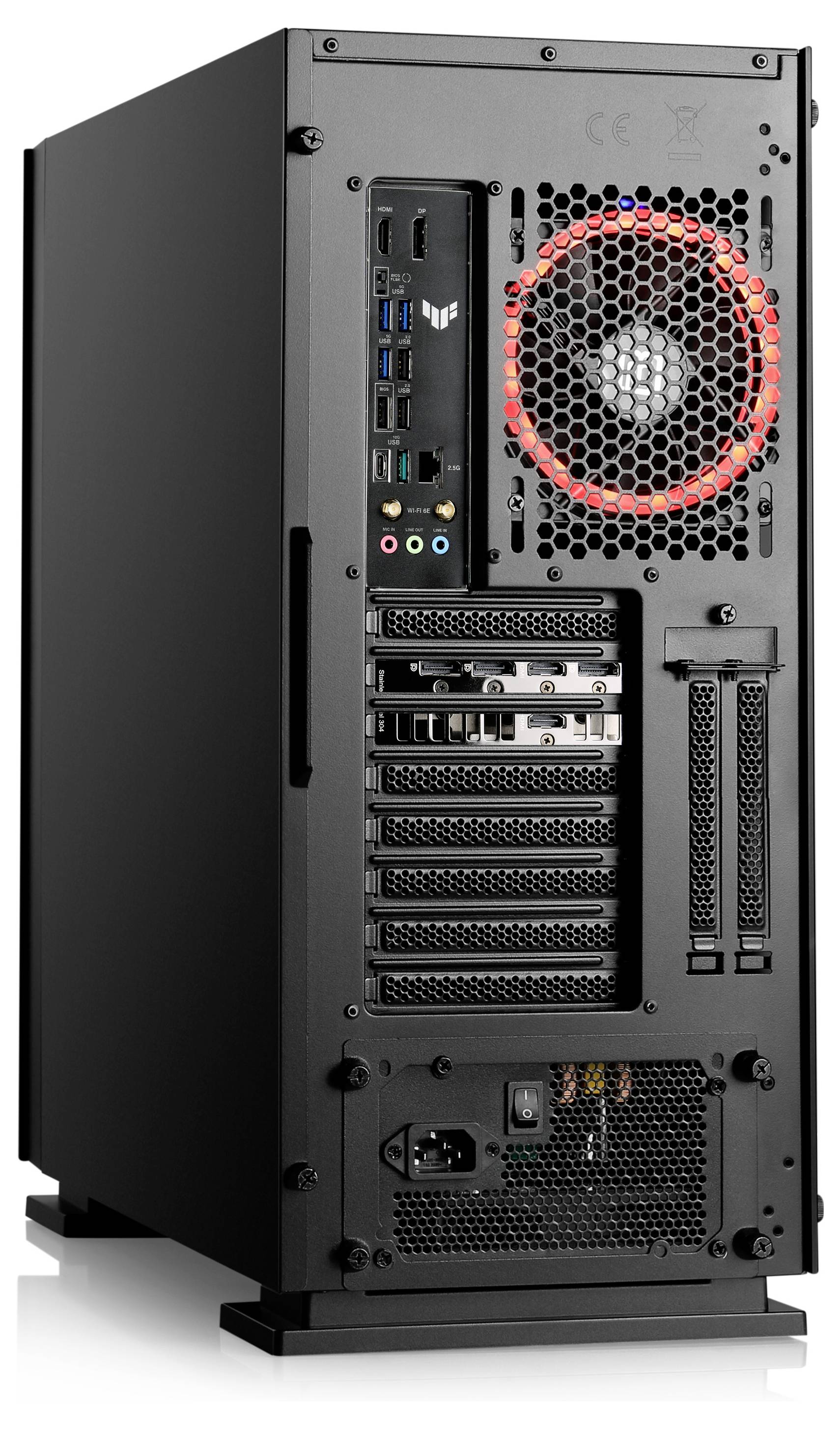 CSL Computer Komputer gamingowy Gaming PC M11910H AMD Ryzen 7 9800X3D 5.2 GHz 32 GB RAM 2000 GB SSD Nvidia GeForce RTX™ -1