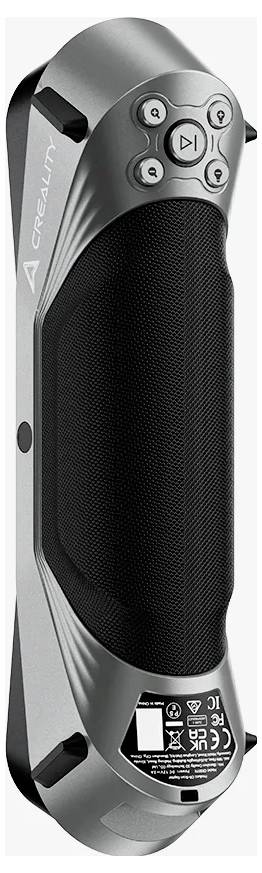 Ekran i elementy sterujące drukarki 3D, marka 'Creality', prostokątny z kilkoma przyciskami i cyfrowym polem wyświetlacza.