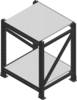 Lübbering Basismodul 850 | 600 A9080450, (D x S x W) 620 x 710 x 850 mm, 1 szt.