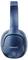 Niebieskie słuchawki bezprzewodowe Bluetooth marki Intenso z designem nausznym i dźwiękochłonnymi muszlami.