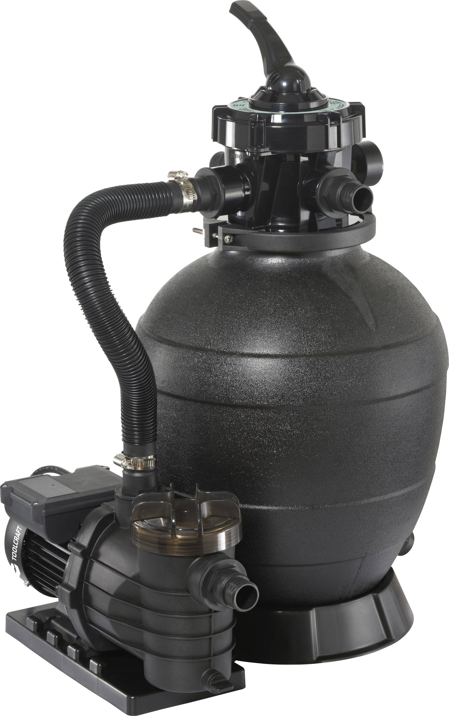 TOOLCRAFT TO-10197438 Піщана фільтрувальна система 13000 л/год 12 м