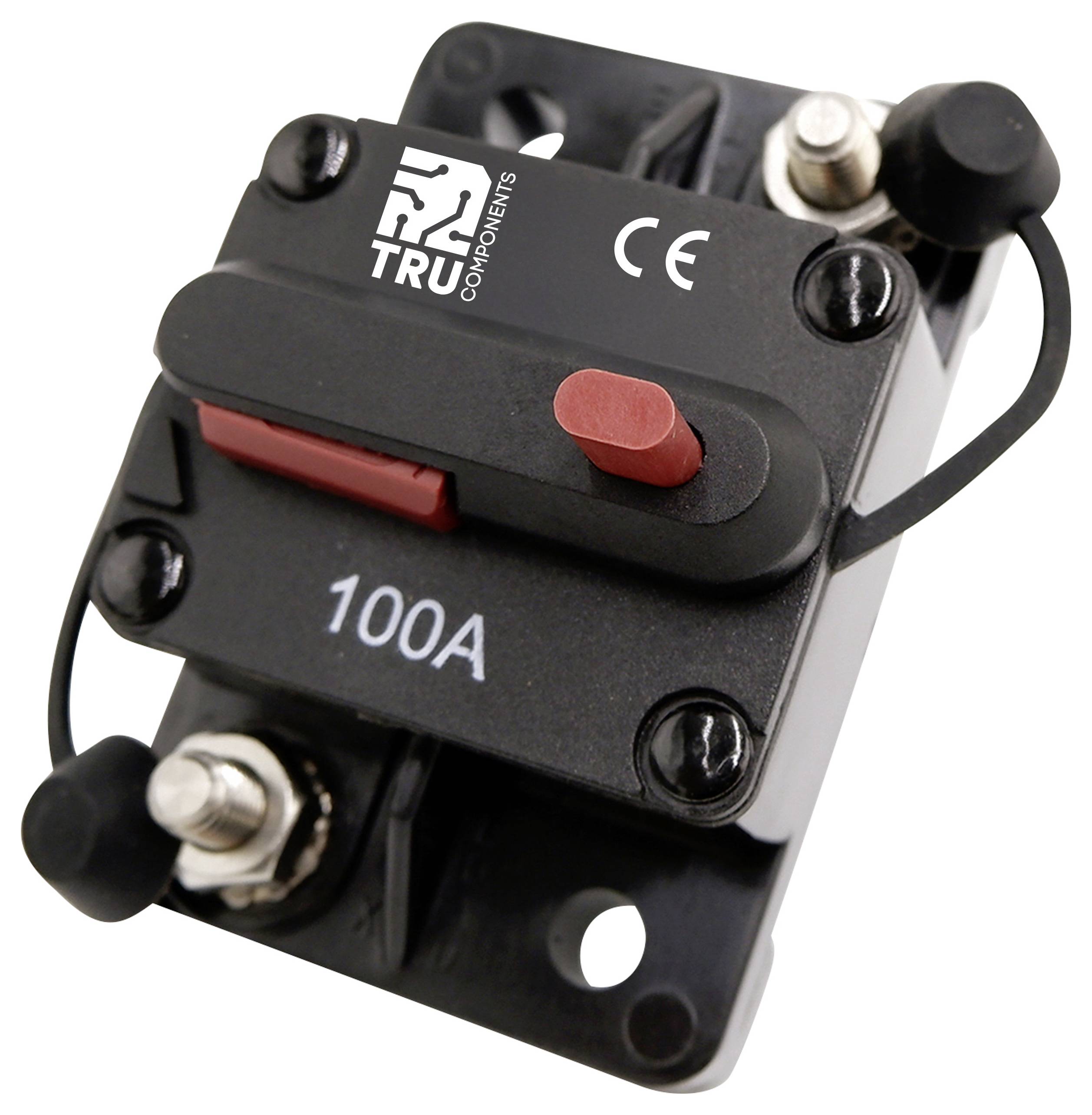 Автоматичний вимикач TRU COMPONENTS TC-13596600, 12 В/DC, 24 В/DC, 48 В/DC, 100 A, 1 шт.