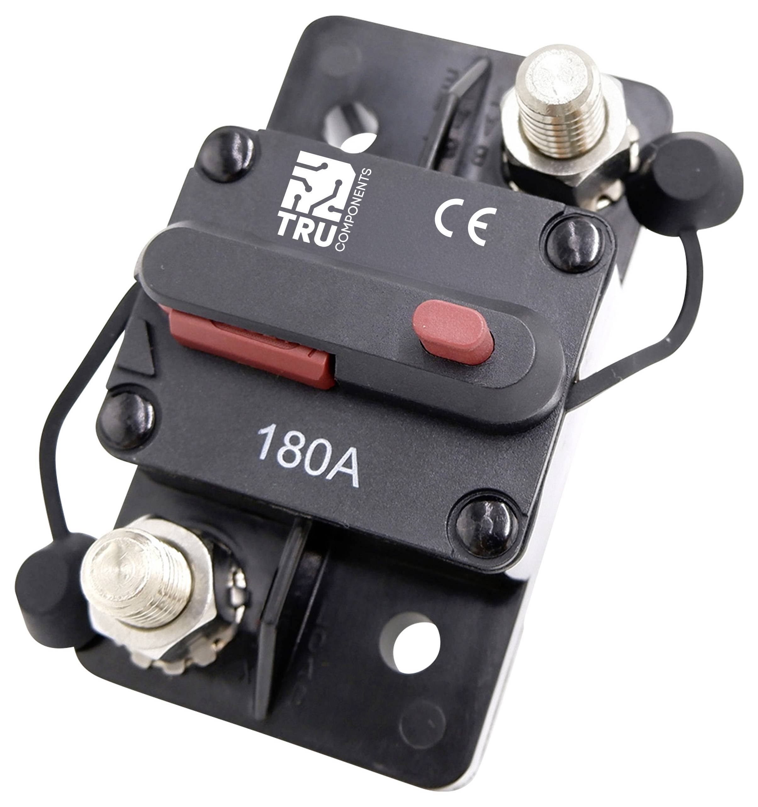 Автоматичний вимикач TRU COMPONENTS TC-13596608, 12 В/DC, 24 В/DC, 48 В/DC, 180 A, 1 шт.