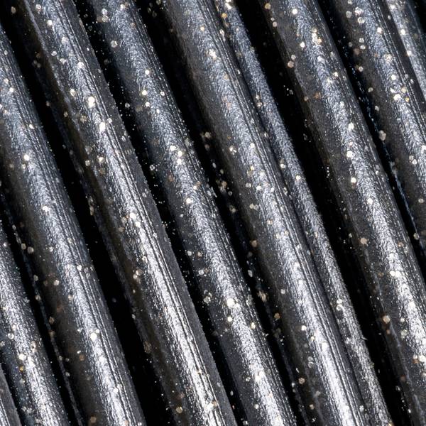Filament do drukarek 3D PLA, PLA brokat Polymaker CA02024, Średnica filamentu: 1.75 mm, 1000 g, Galaxy Black, czarny (musujący)