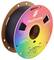 Szpula z fioletowym filamentem PLA od Panchroma. Na kolorowym opakowaniu podane są informacje takie jak waga i szczegóły materiału.
