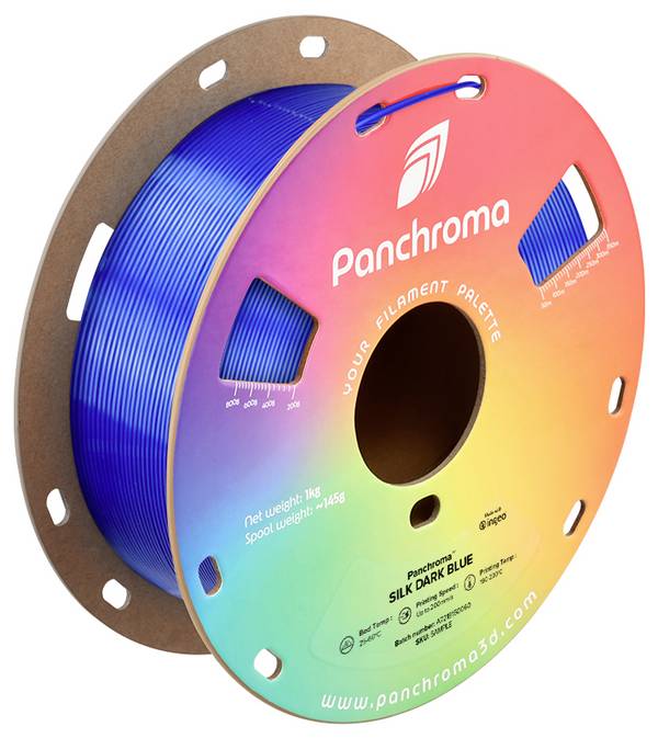 Filament do drukarek 3D PLA Polymaker CA03031, Średnica filamentu: 1.75 mm, 1000 g, Ciemnoniebieski, niebieski