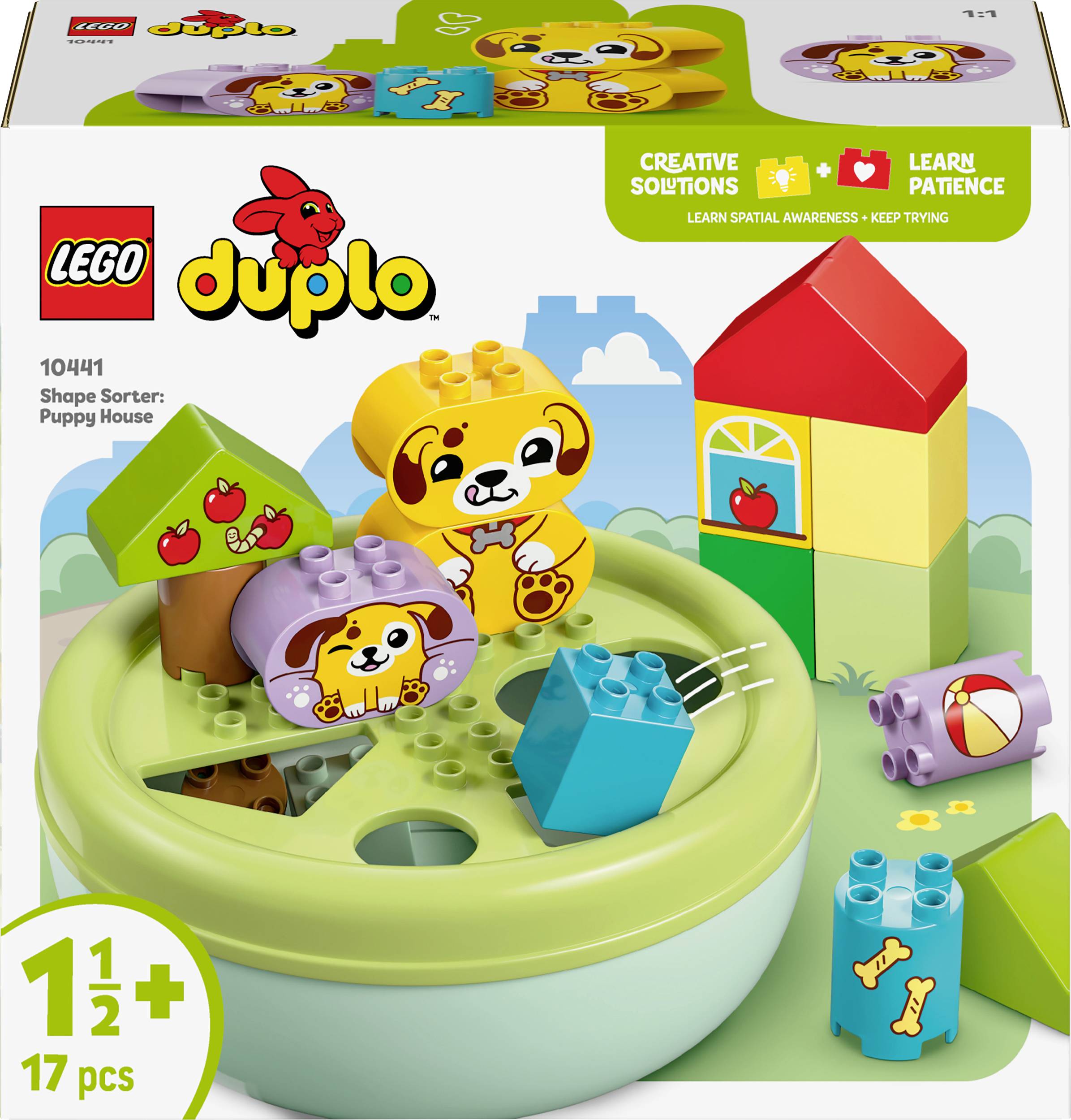 10441 Сортувальник фігур LEGO® DUPLO®: Будиночок для цуценят