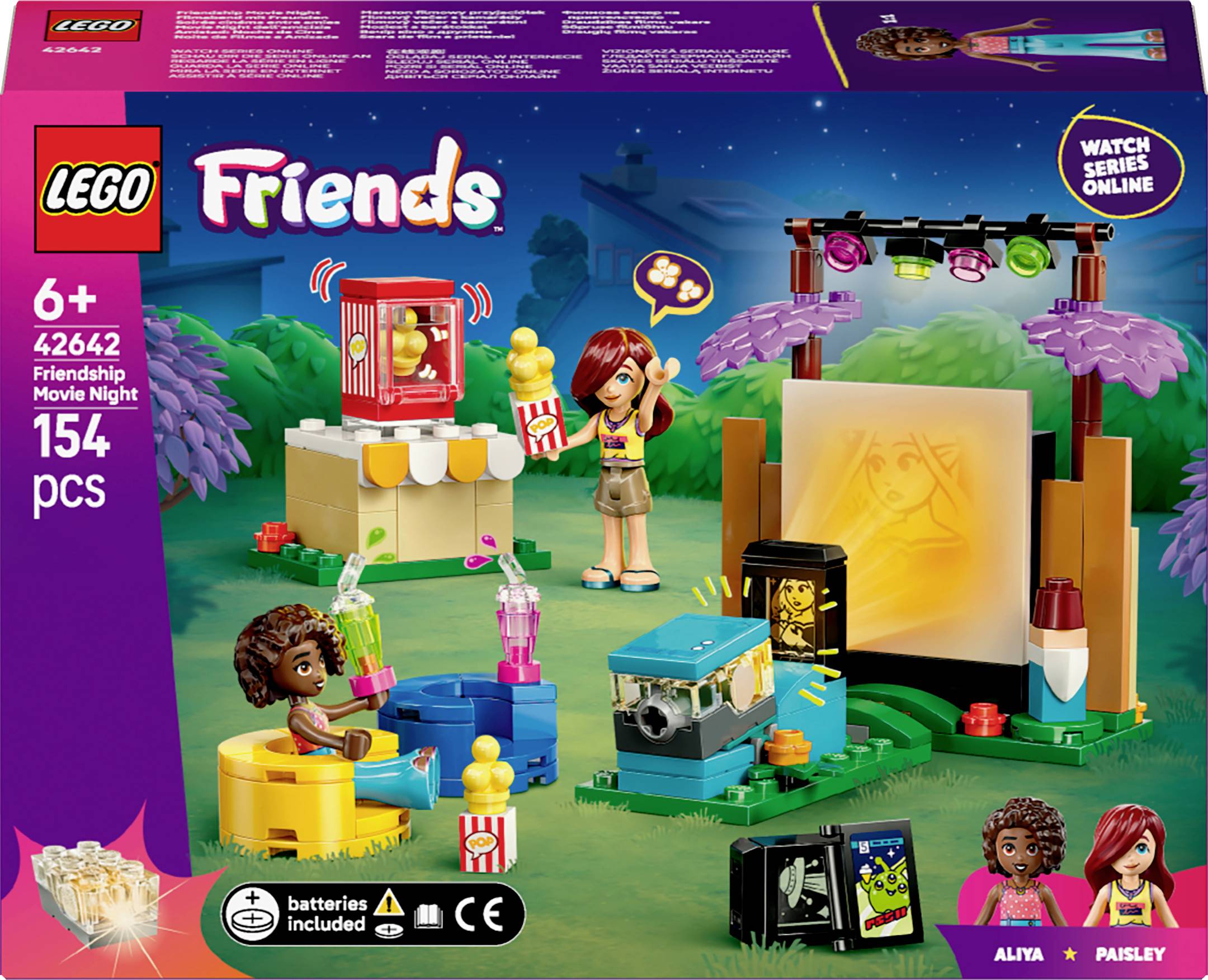 LEGO® FRIENDS 42642 Кіновечір з друзями
