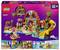 Zestaw LEGO 'Friends' z domkiem na plaży, zjeżdżalnią, palmami i figurkami. Zawiera sceny z aktywnościami plażowymi. Numer zestawu: 42673.