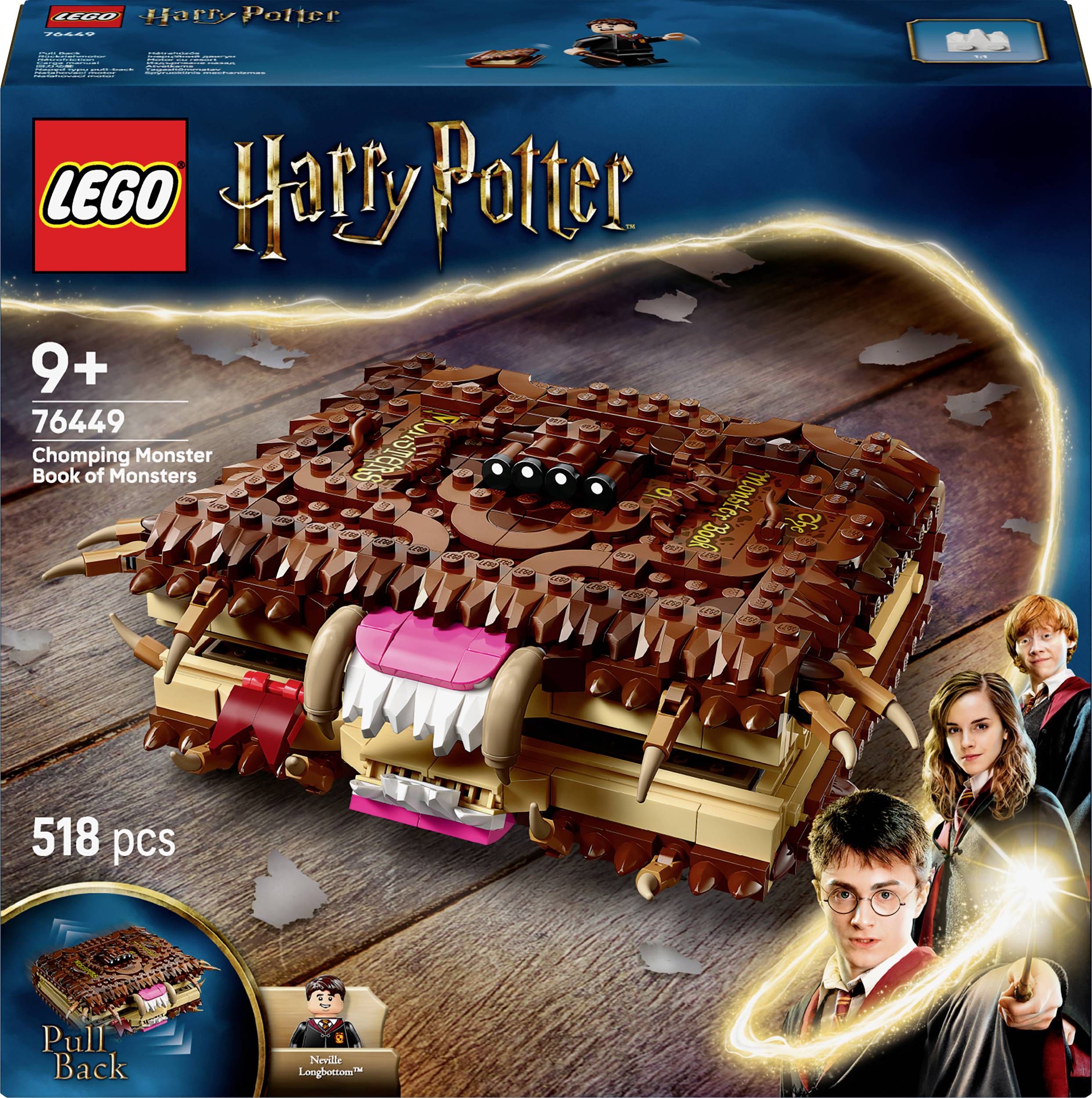 LEGO® HARRY POTTER™ 76449 Книга монстрів Монстр, що кусається