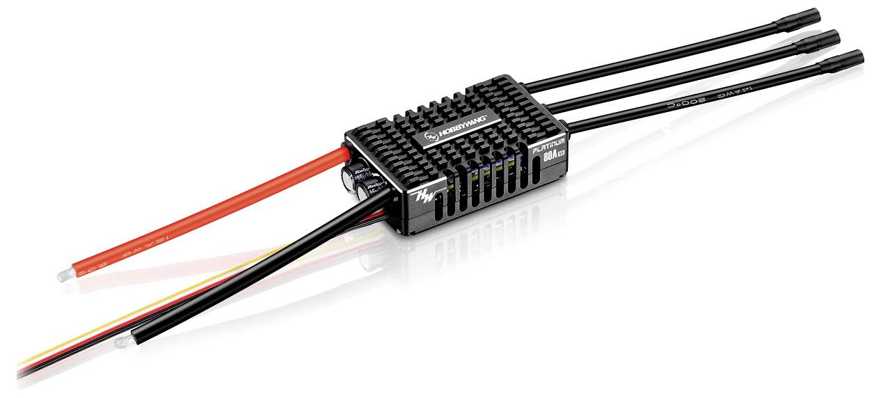 Elektroniczna jednostka regulatora prędkości z wieloma przewodami przyłączeniowymi, przeznaczona do systemów zdalnego sterowania.