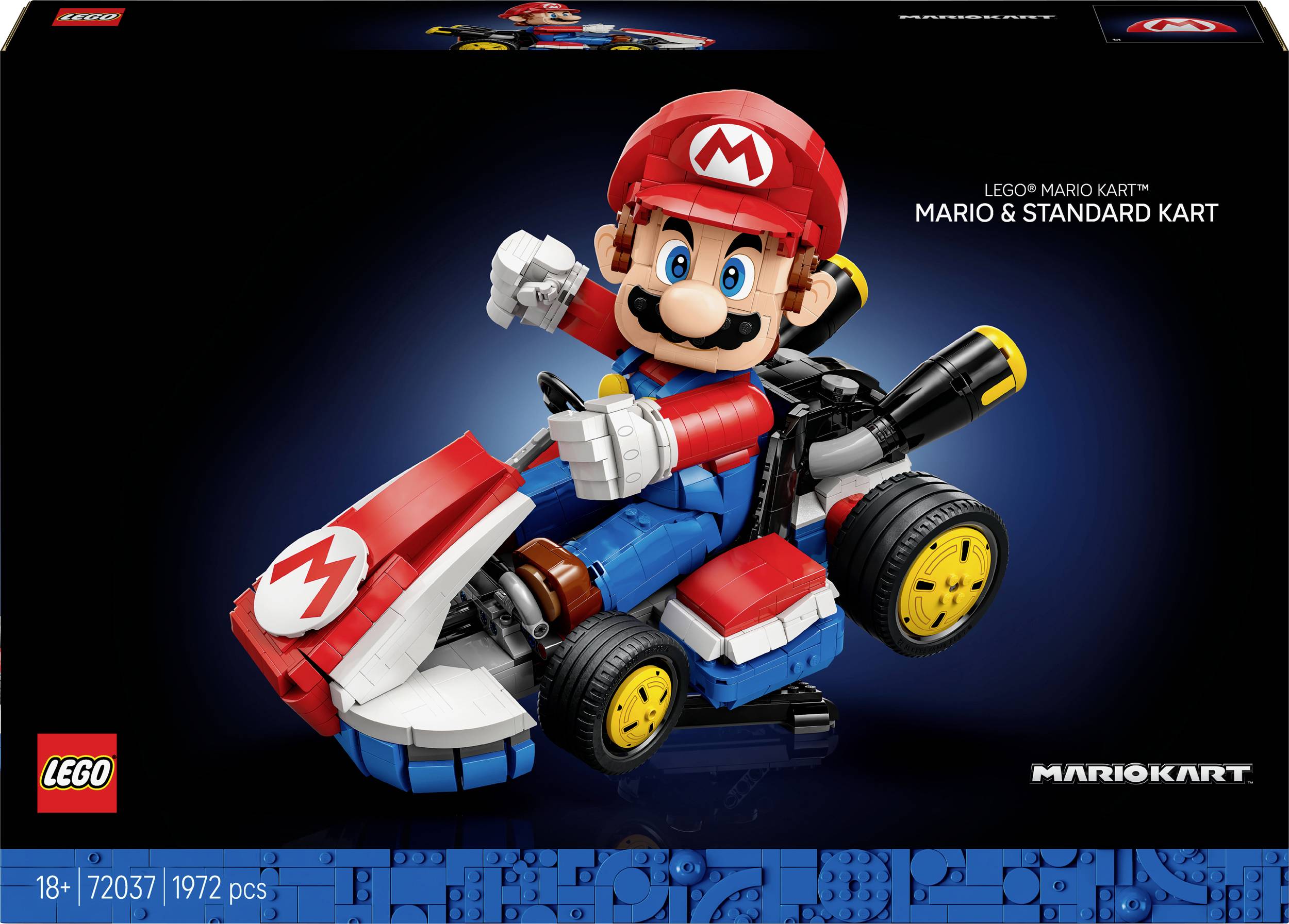 72037 LEGO® Super Mario™ Mario Kart: Маріо та стандартні картки