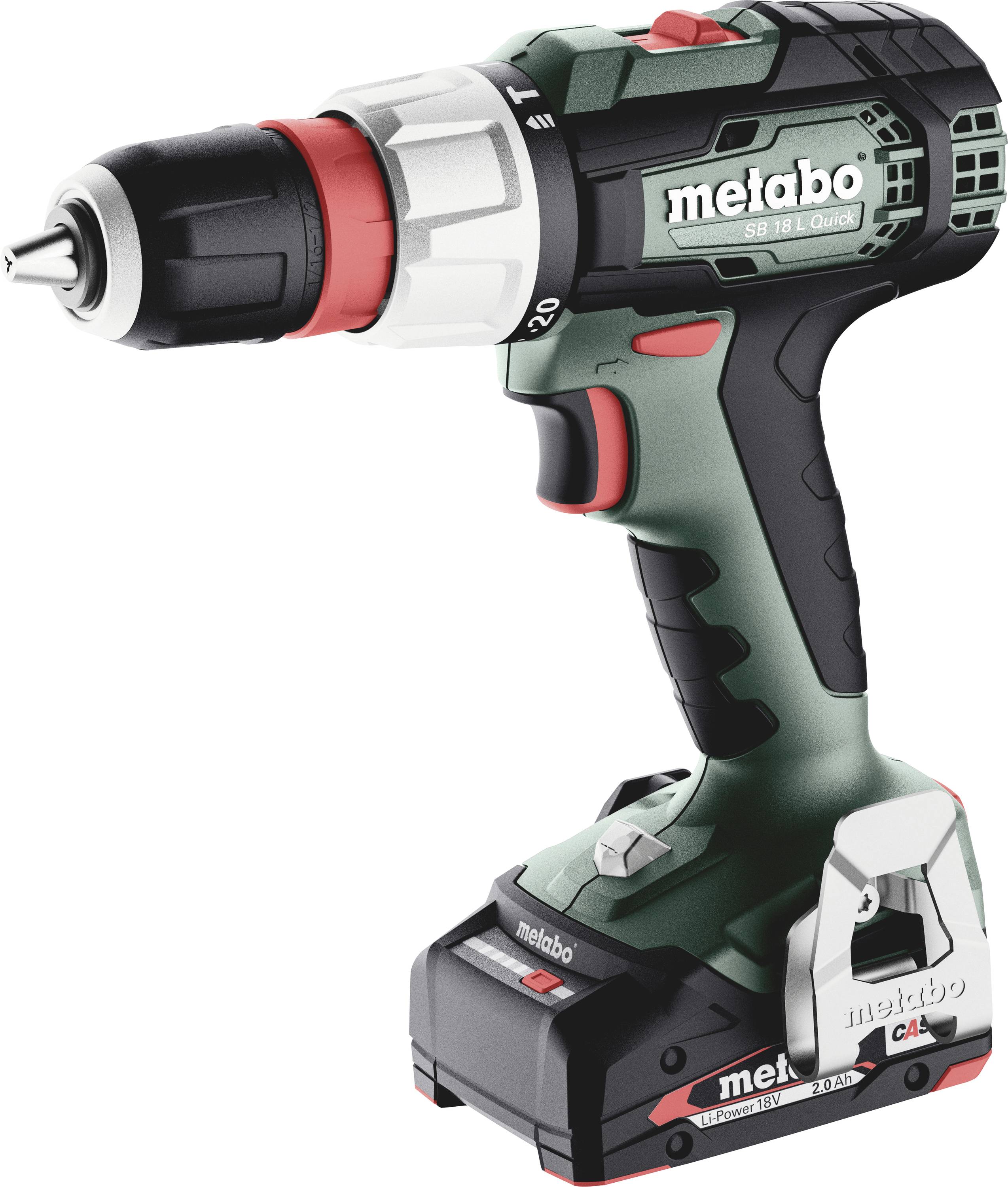 Metabo SB 18 L Quick 614054500 Акумуляторний ударний гайковерт 60 Нм 18 В Кількість акумуляторів у комплекті 2 2 Ah літій-іонний б