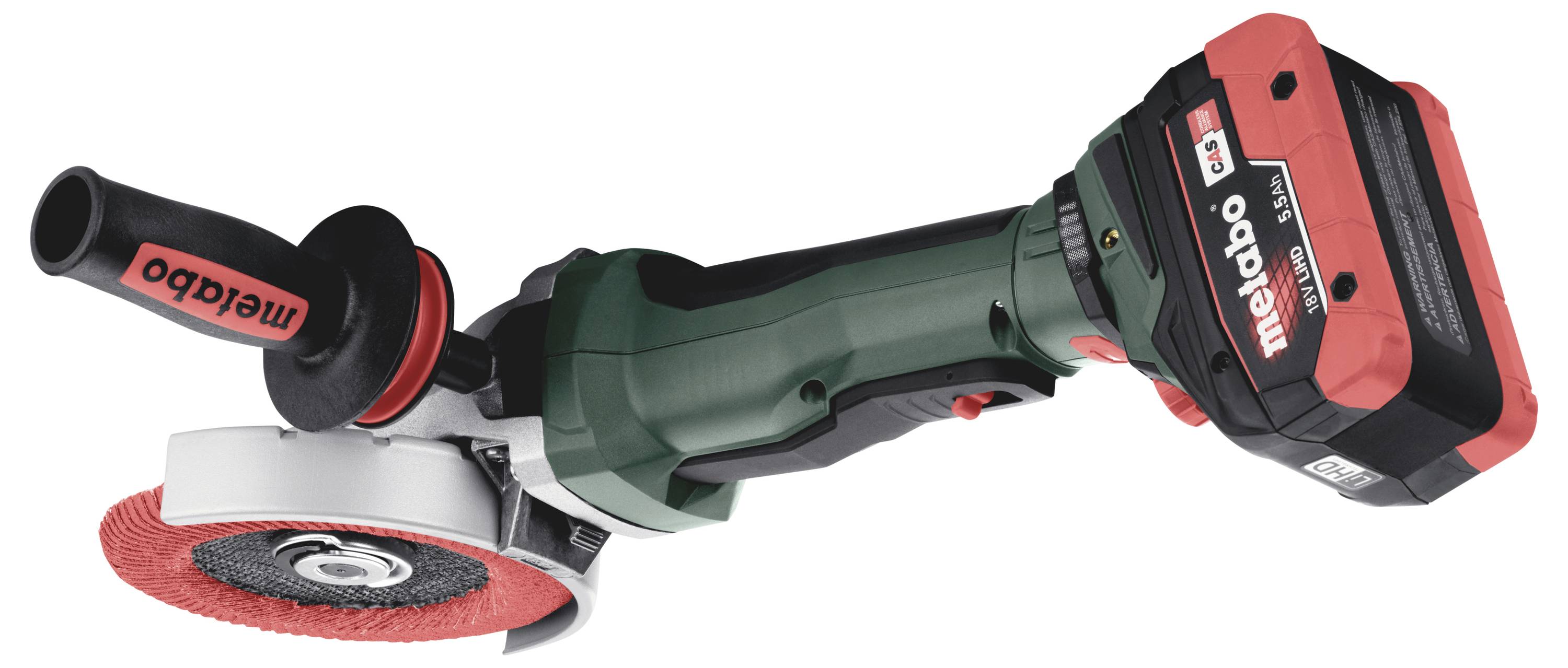 Акумуляторна кутова шліфувальна машина Metabo WVBF 18 LTX BL 15-125 Quick 601308840