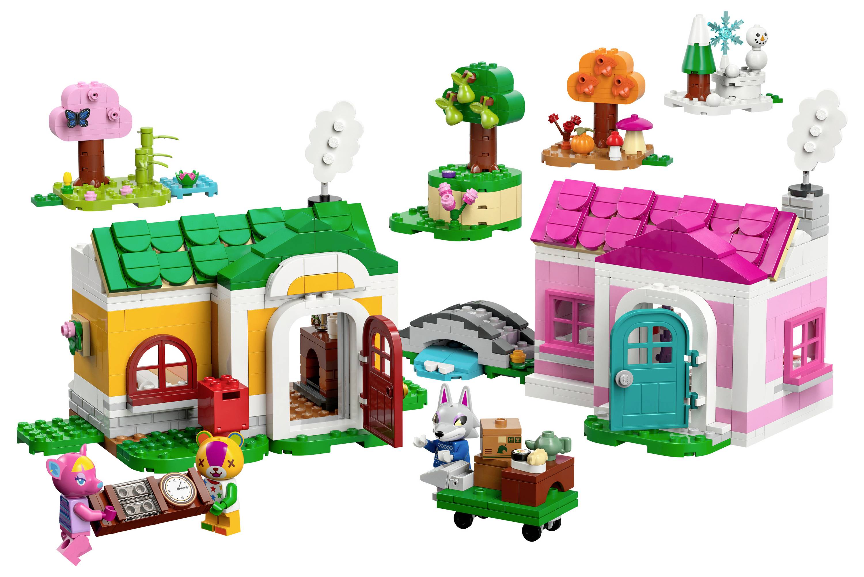 77057 LEGO® Animal Crossing Творчі будинки: Веселі пори року