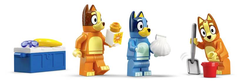 LEGO® Блюї 11202 Подорож Блюї на пляж