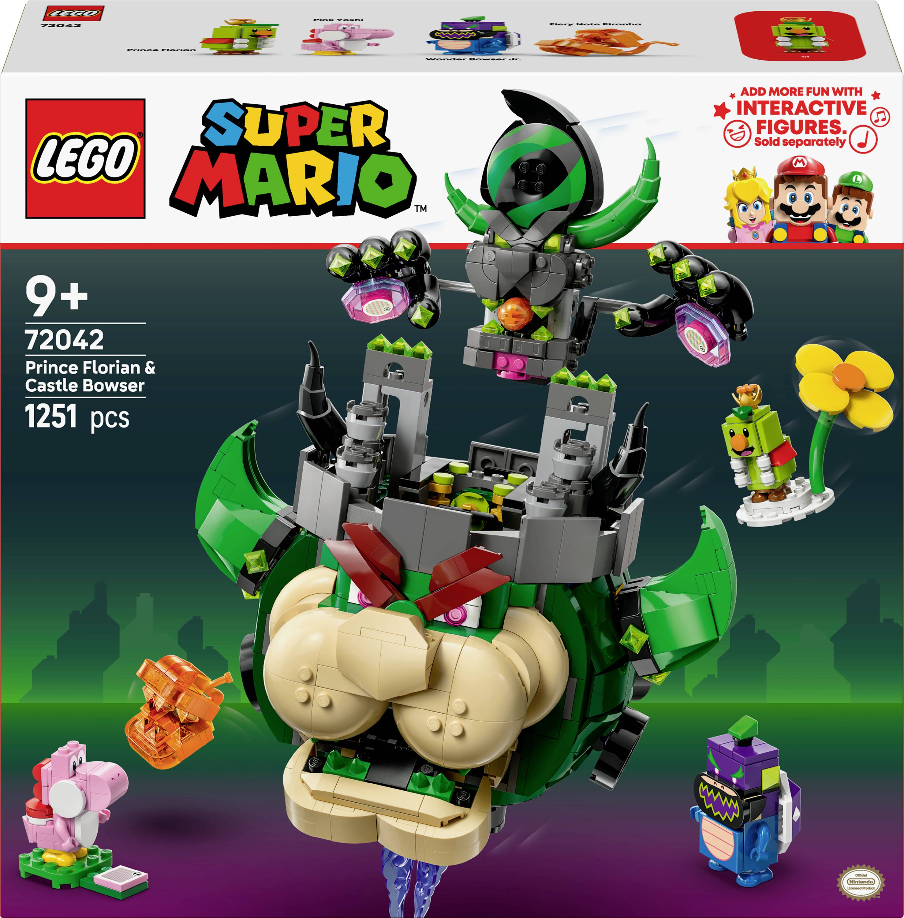 72042 LEGO® Super Mario™ Принц Флоріан та замок Боузера