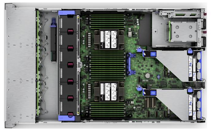 Hewlett Packard Enterprise Serwer rack PC HPE DL380 G11 6530 64G 2x480GB 8SFF Svr Intel® Xeon Gold 6530 64 GB RAM 480 GB-6