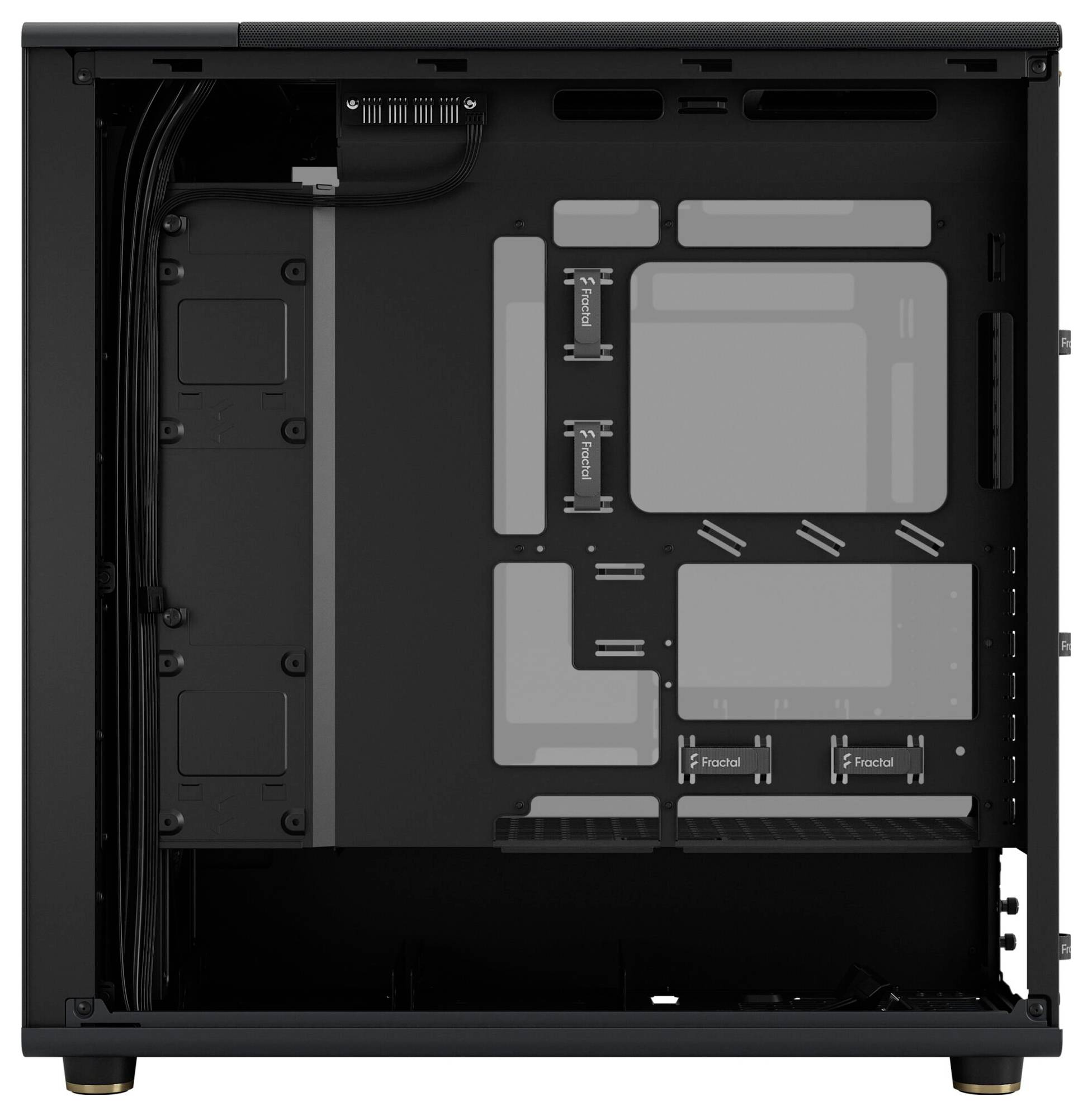 Fractal Design FRACTAL DESIGN Geh North XL RC Charcoal Desktop Obudowa do komputera czarny, antracytowy-10