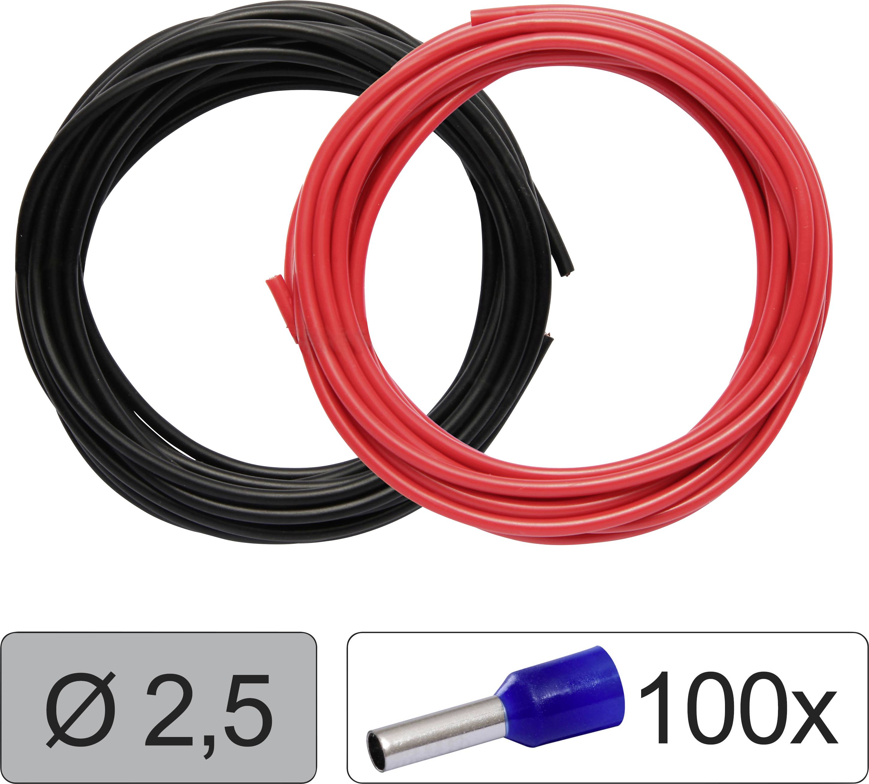 Одножильний кабель Quadrios 25CW129 LiFY, 2,5 мм², 1 комплект