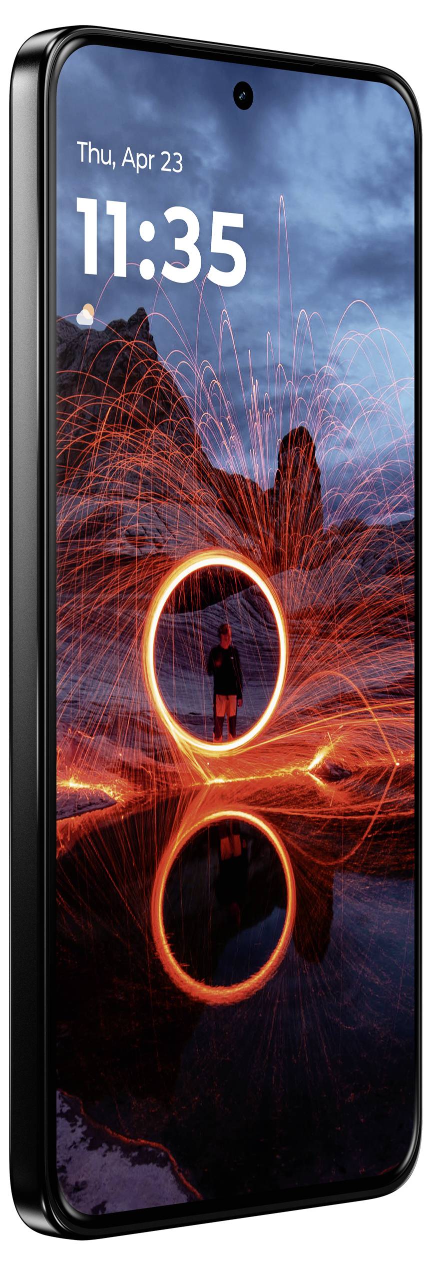 Смартфон Motorola ThinkPhone 25, дві SIM-картки, 256 ГБ, 16,2 см (6,36 дюйма), 50 Мп, 13 Мп, 10 Мп, Android™, 14 Carbon