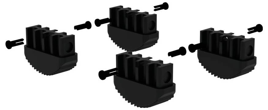 Вкладиш MUNK Günzburger Steigtechnik 019195 4 шт.