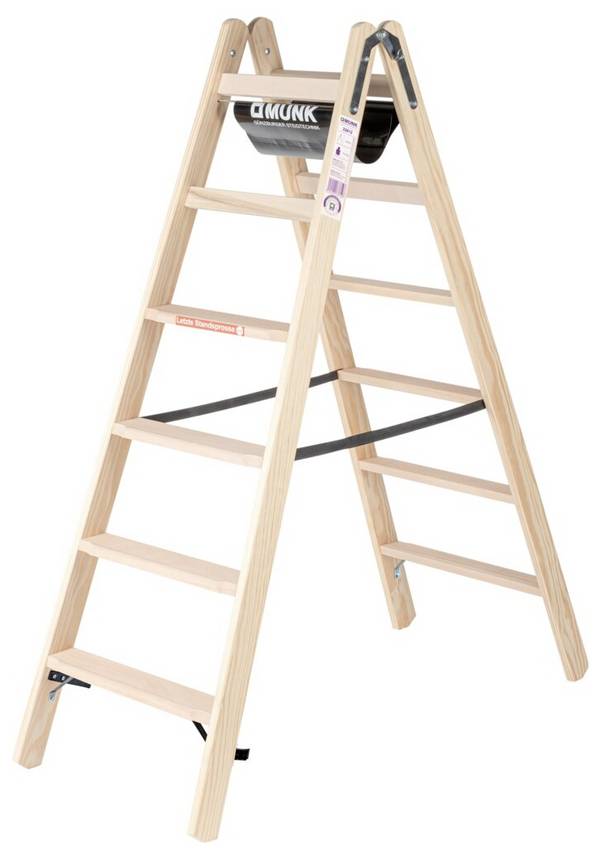 <br>  MUNK Günzburger Steigtechnik<br>  <br>  033812<br>  drewno<br>  Drabina składana ze stopniem<br>  <br>  <br>  <br>  <br>  11 kg<br>
