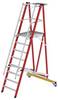 MUNK Günzburger Steigtechnik 036328 GRP / aluminium Drabina platformowa Maksymalna wysokość robocza: 750 cm