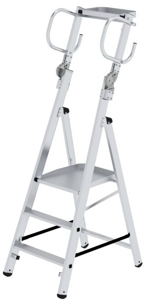 <br>  MUNK Günzburger Steigtechnik<br>  <br>  052086<br>  aluminium<br>  Drabina platformowa<br>  <br>  Maksymalna wysokość robocza: 2.70 cm<br>  <br>  <br>  <br>