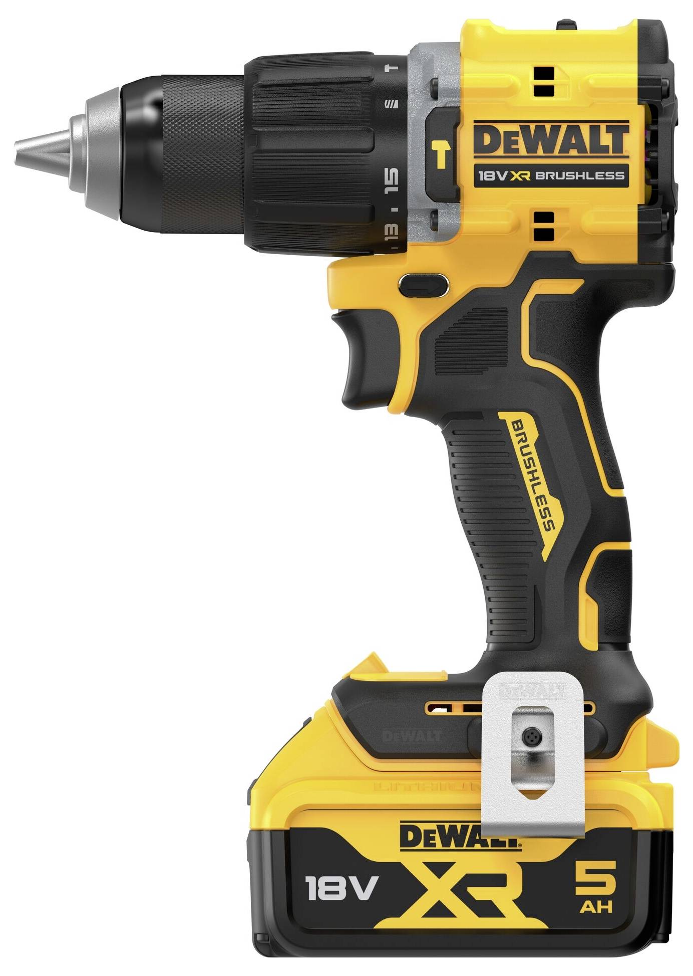 DEWALT DCD799P2T-QW 2-швидкісний акумуляторний ударний гайковерт, включаючи 2 акумулятори, зарядний пристрій, кейс