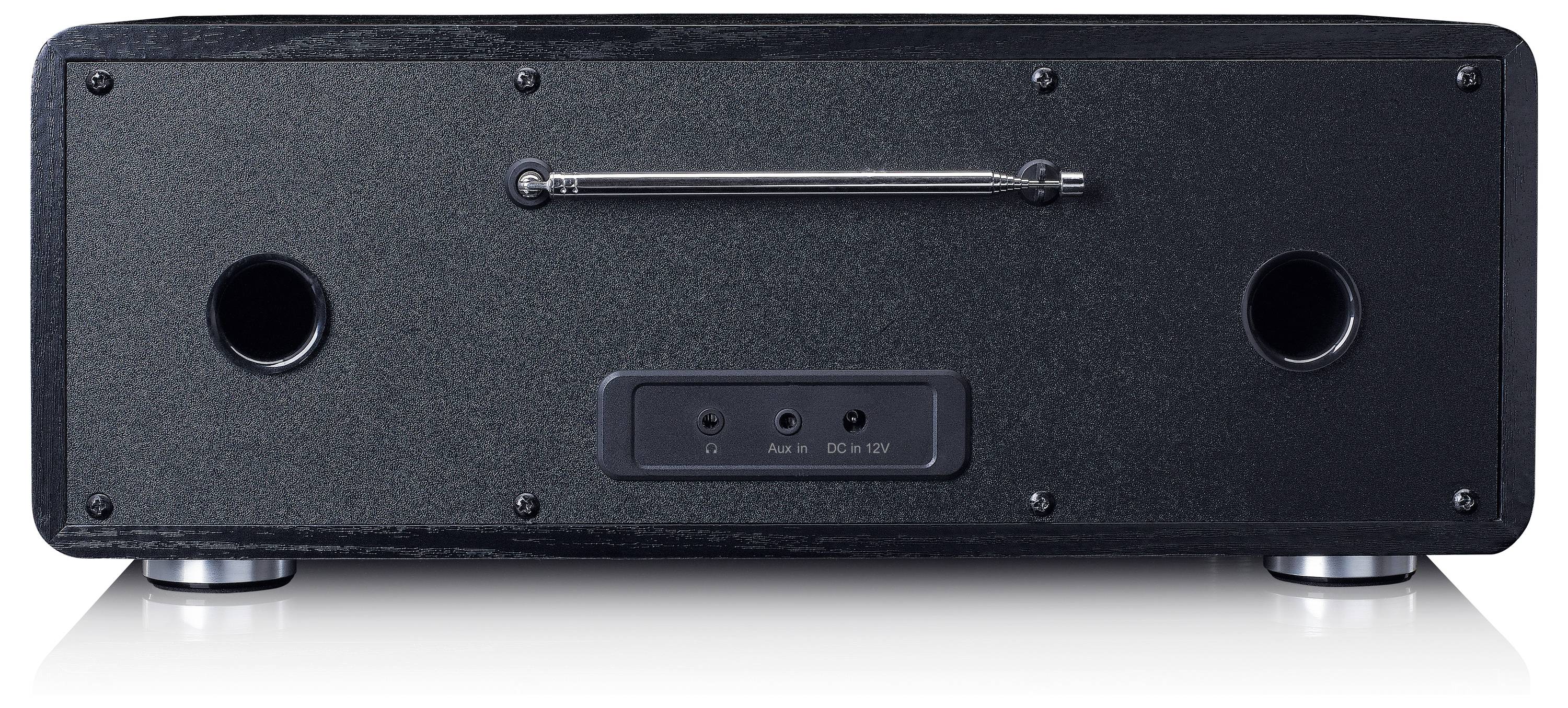 Автомагнітола Lenco DAR-061BK чорного кольору з CD-програвачем