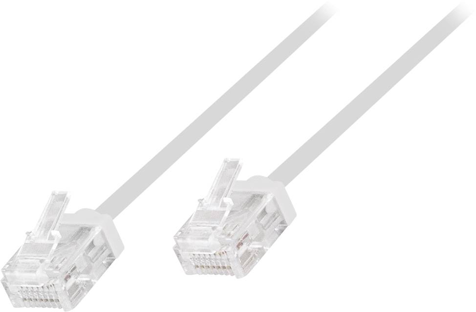 kabel LAN LogiLink CQ3001U, 1 szt., RJ45, CAT 6a, U/UTP, 0.15 m, biały