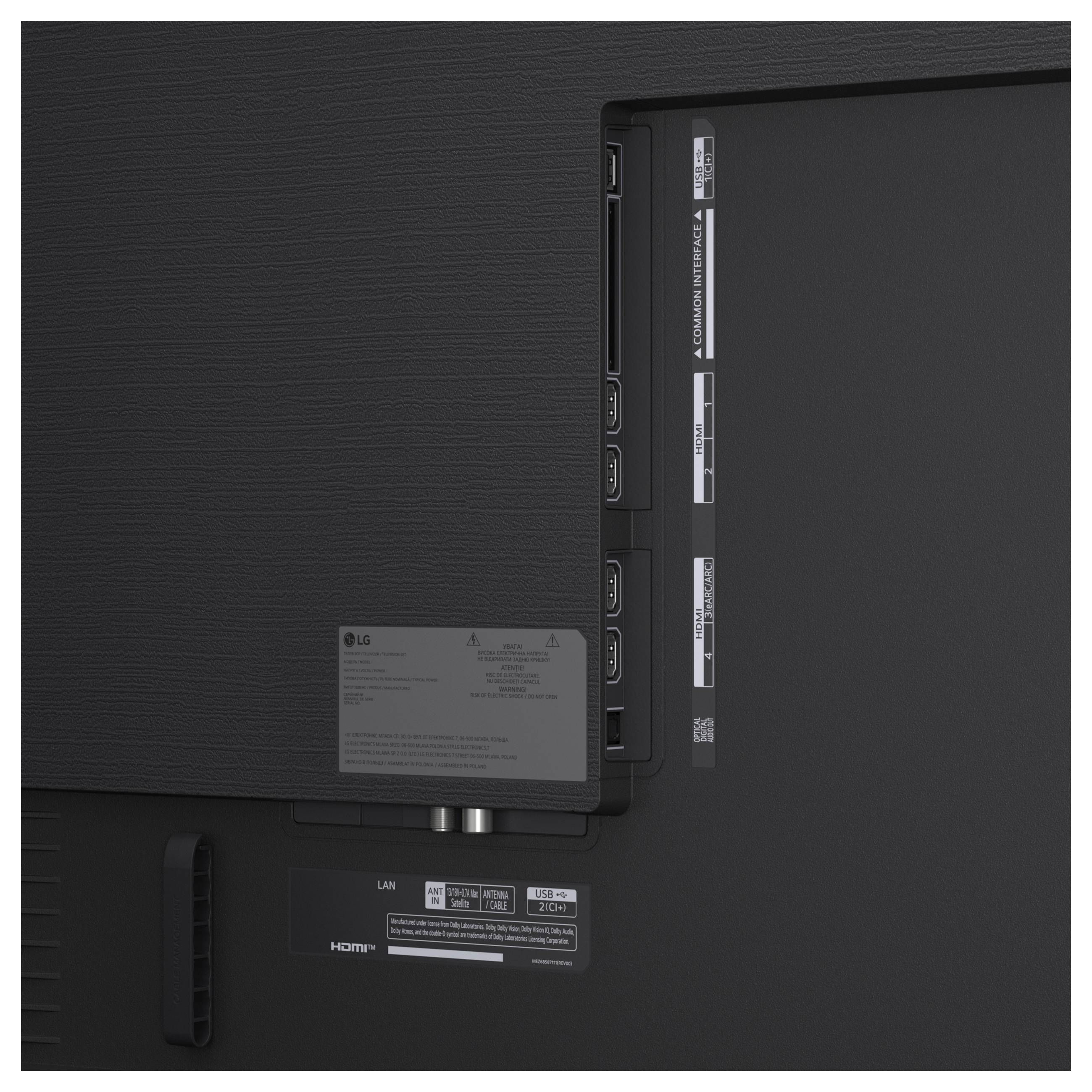 LG Electronics 4K QNED evo AI QNED86 QNED-TV 254 cm 100 cal EEK F (A - G) CI+, DVB-C, DVB-S, DVB-S2, DVB-T, DVB-T2, UHD,-6