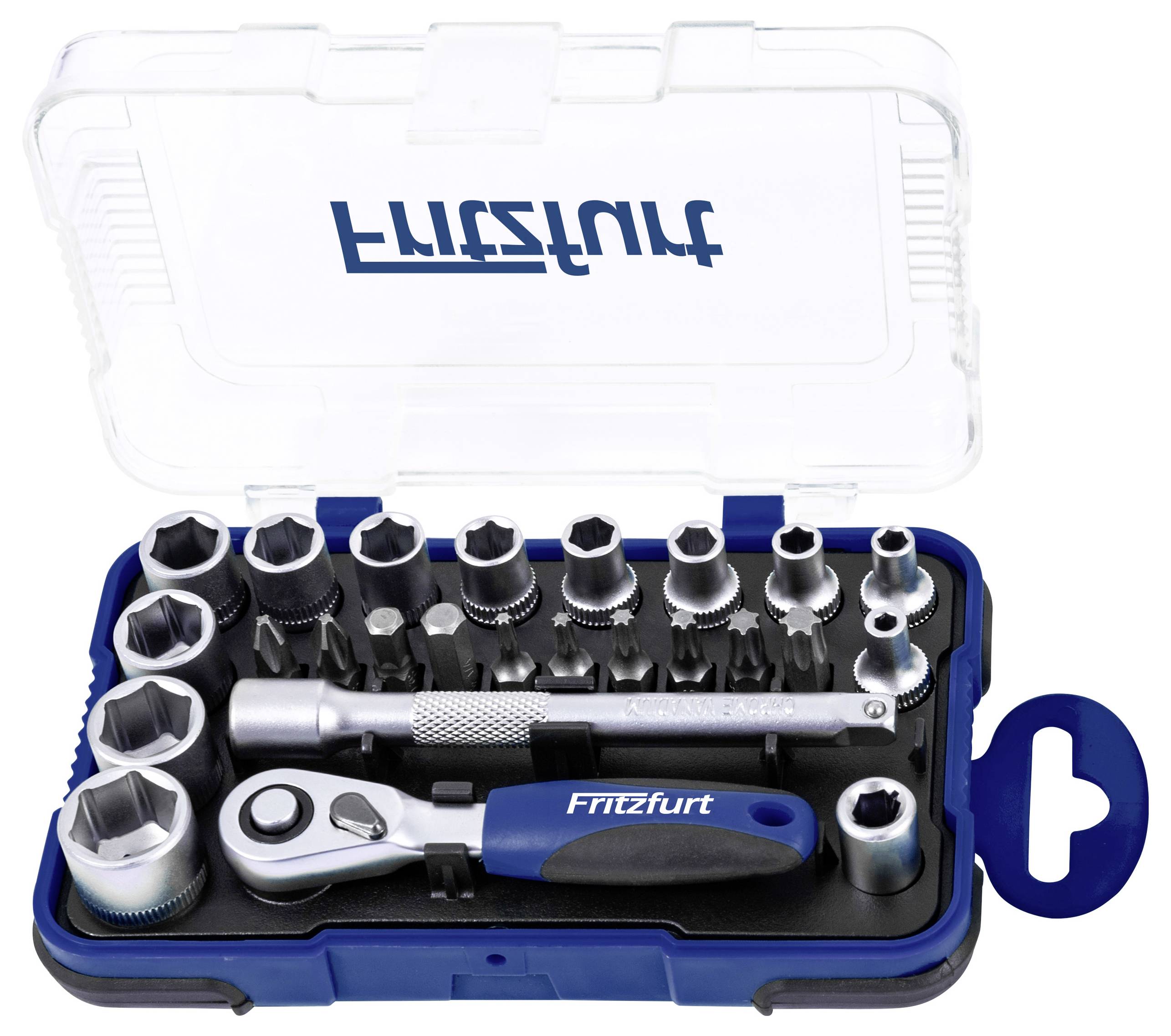 Набір торцевих ключів FRITZFURT 6100-3025 1/4