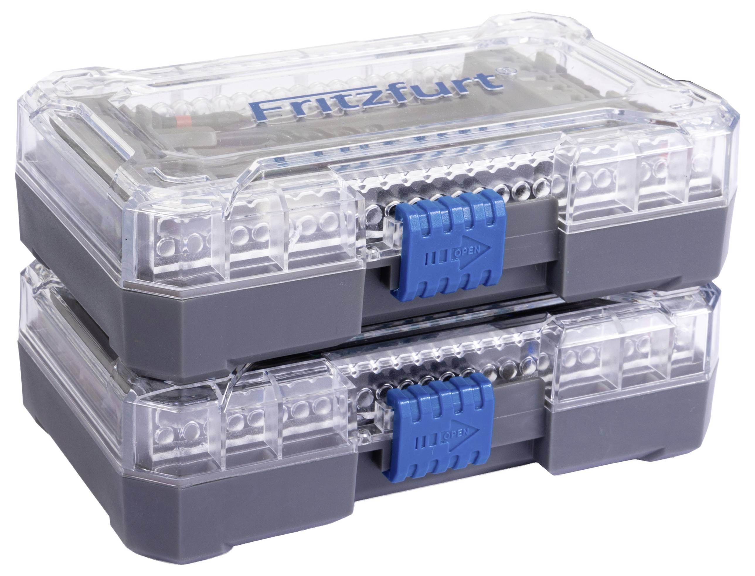 FRITZFURT 6100-3040 біт 1 комплект: шліцьові, хрестові, Pozidriv, Т-подібні, внутрішній шестигранник