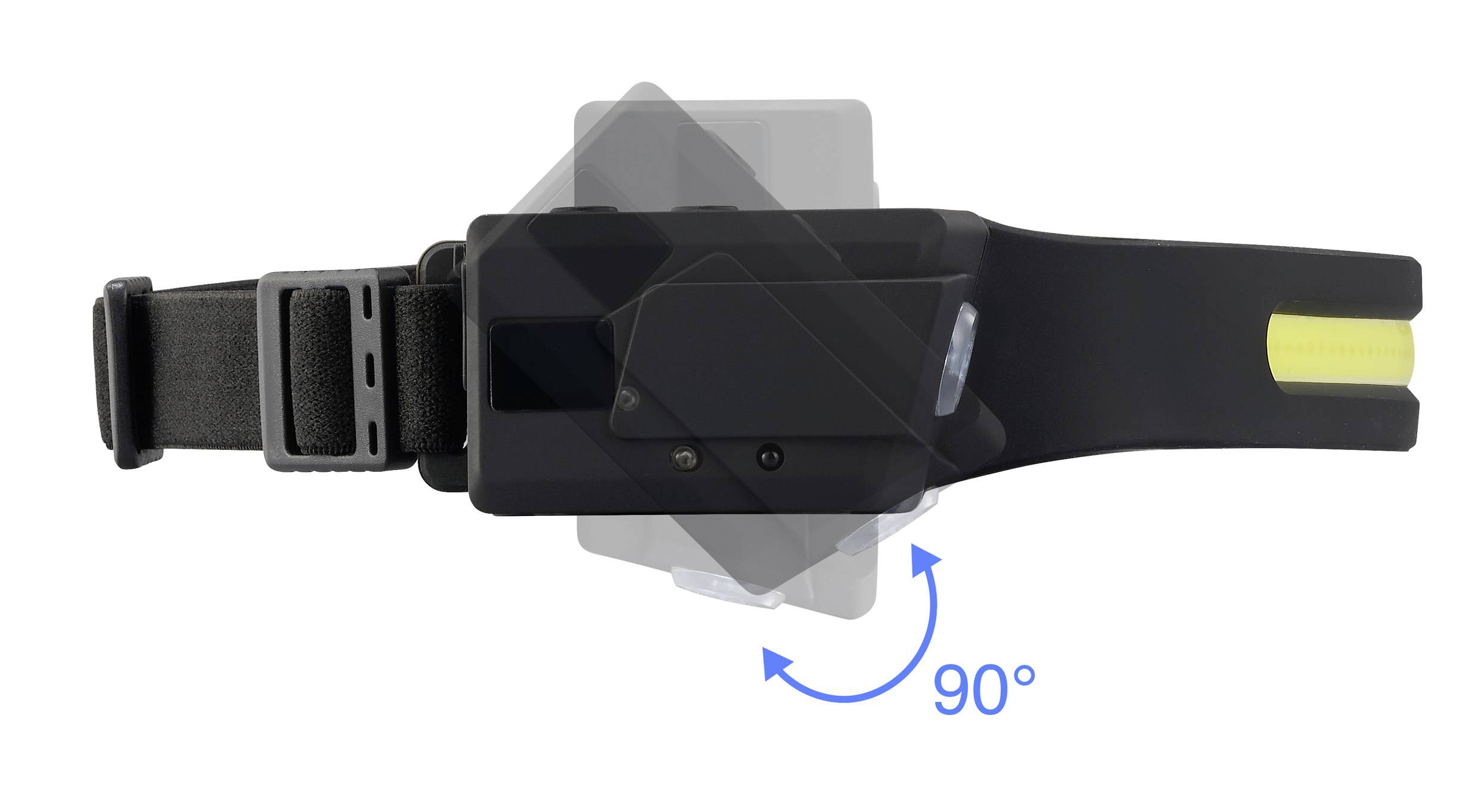 Latarka czołowa TOOLCRAFT, 320 lm, 8 h, 84 g-9